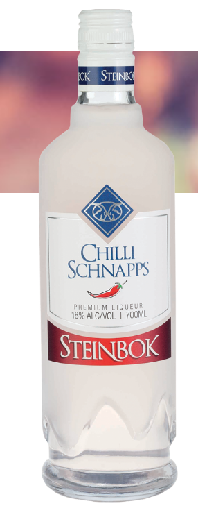 Steinbok Chilli Schnapps